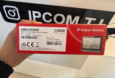 IP Дисплей домофона 7 дюйм Hikvision DS-KH8381-WTE1 O-STD