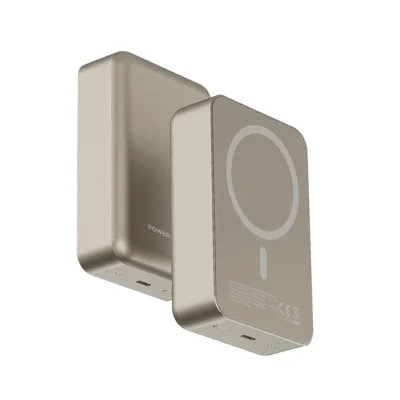 Повербанк Powerology 20000 mAh 20W PD  & 15W Magsafe Titanium