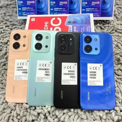 Xiaomi Redmi 15C 4/128Gb black 6000Мач