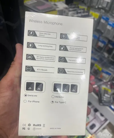 2в1 Петличный микрофон SX85