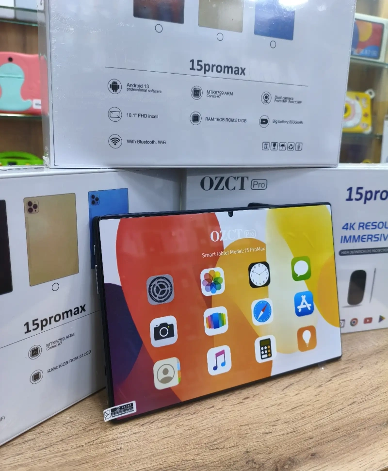 Планшет OZCT 17Pro 16/512Gb black 8000мач