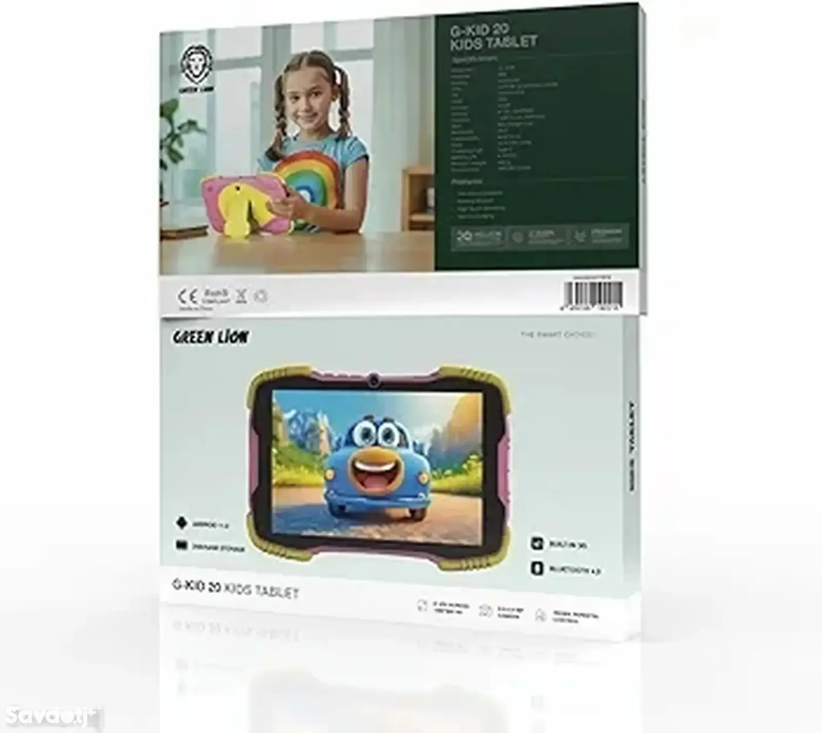 Планшет Green Lion G-KID 20 Kids Tablet 2/64gb розовый