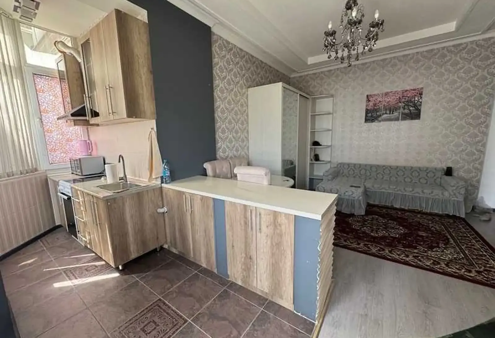 2-комн. квартира, 9 этаж, 55м², Шоҳмансур