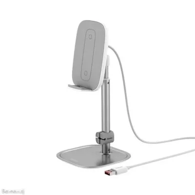Беспроводной зарядный держатель Baseus Literary Youth Desktop Bracket 15W