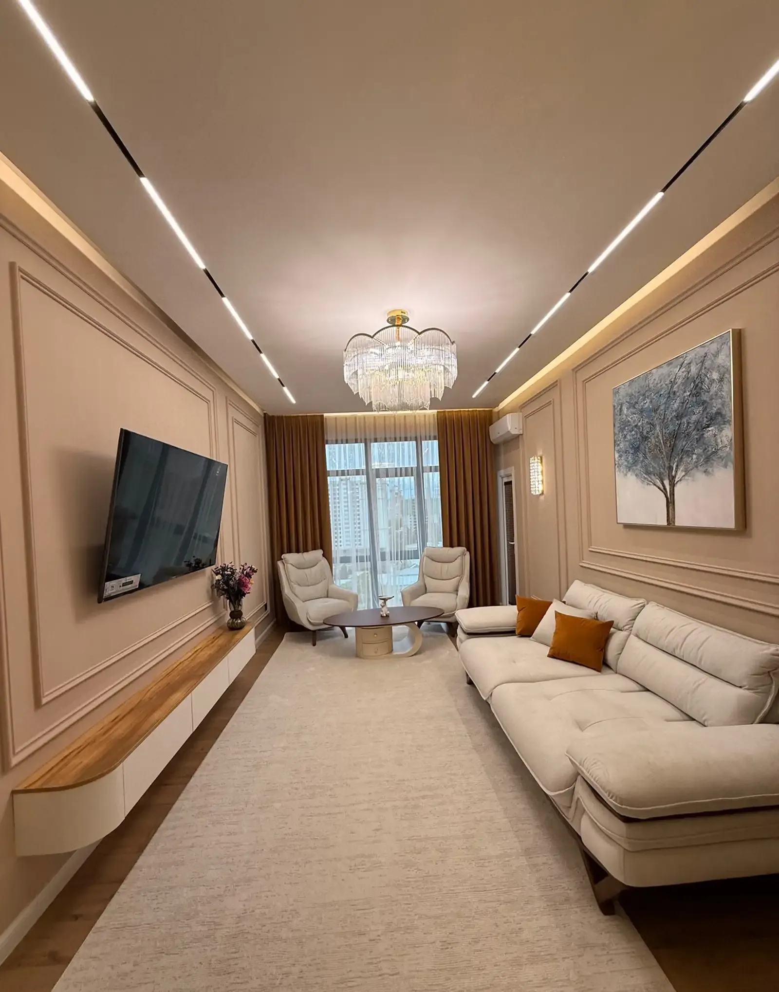 3-комн. квартира, 13 этаж, 127 м², Посольство Турции, Зирбак