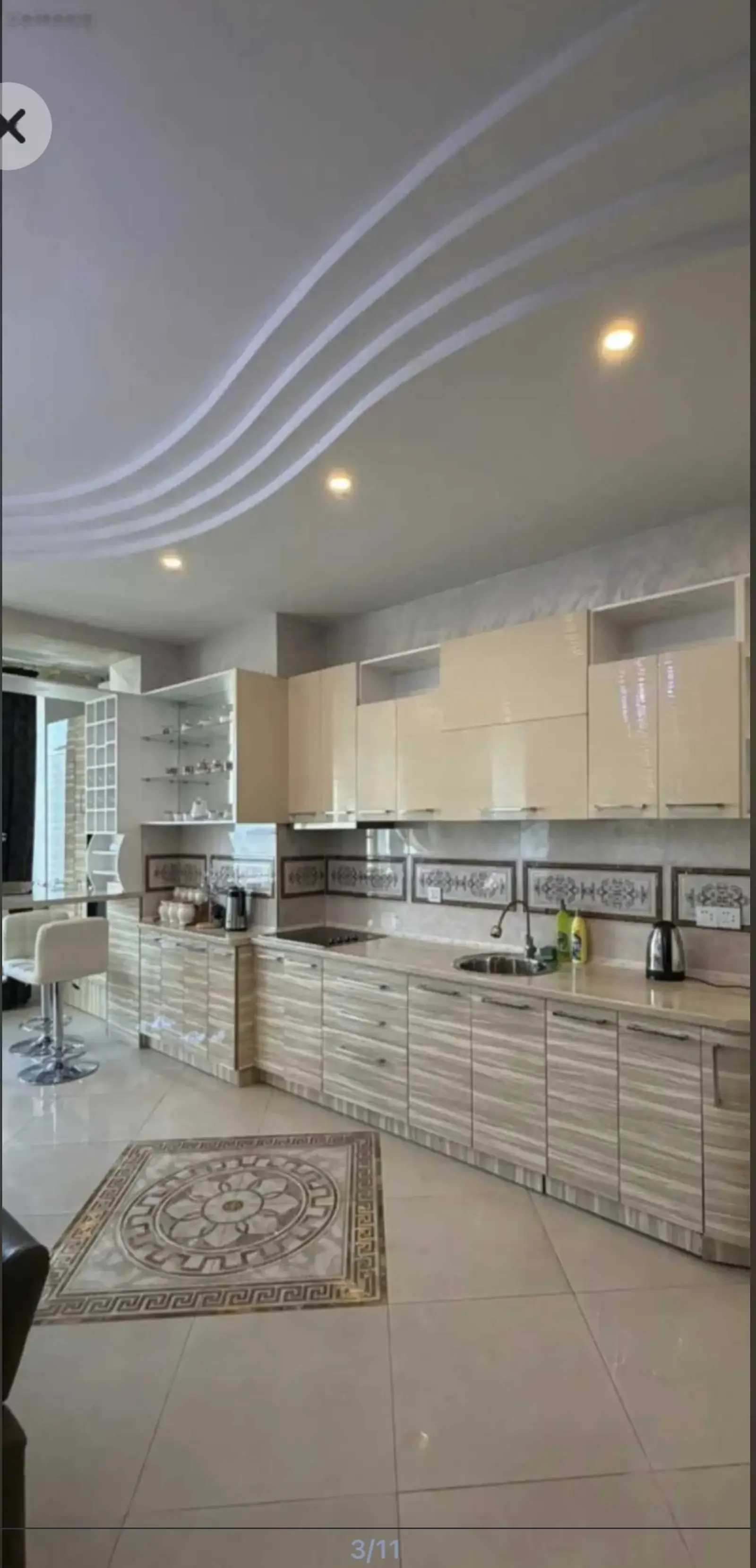3-комн. квартира, 8 этаж, 110м², Овир