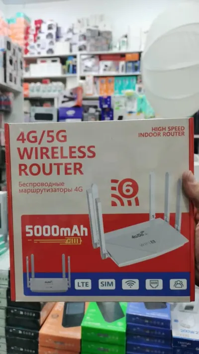 Wi-Fi Роутер LTE с встроенным аккумулятором 5000 mah