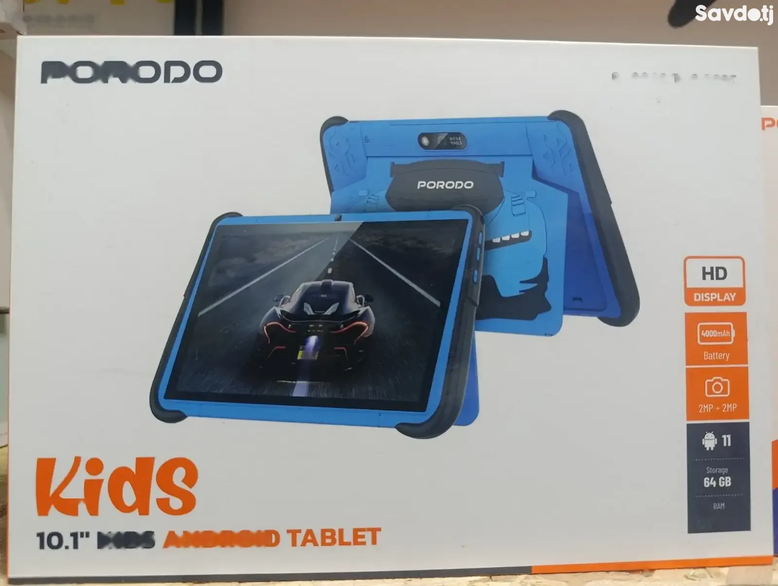 Планшет Porodo 10.1 Smart Tablet 2.4G 4000mAh 2/64gb