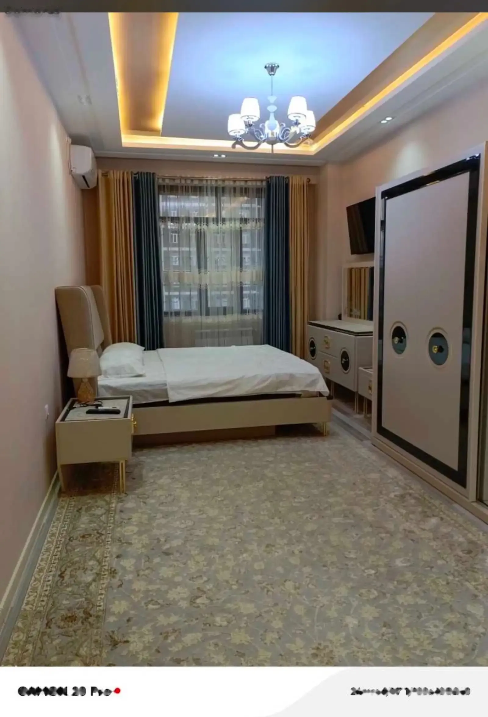 3-комн. квартира, 9 этаж, 132м², сомони