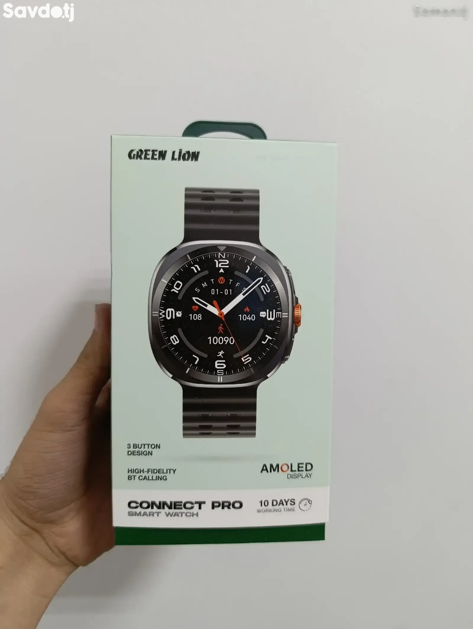 Умные часы Green Lion Connect Pro Smart Watch черный