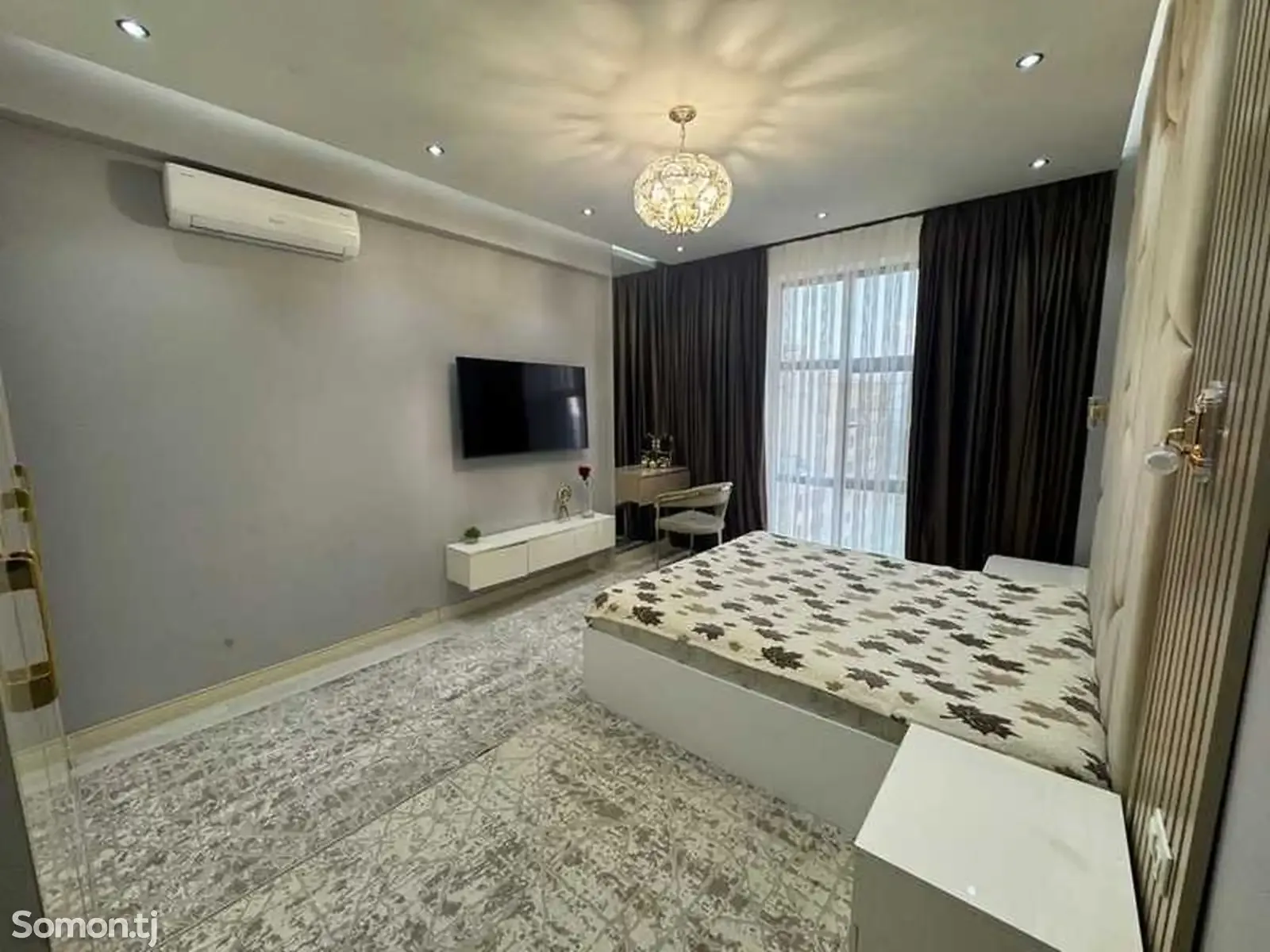 2-комн. квартира, 17 этаж, 97м², Шохмансур