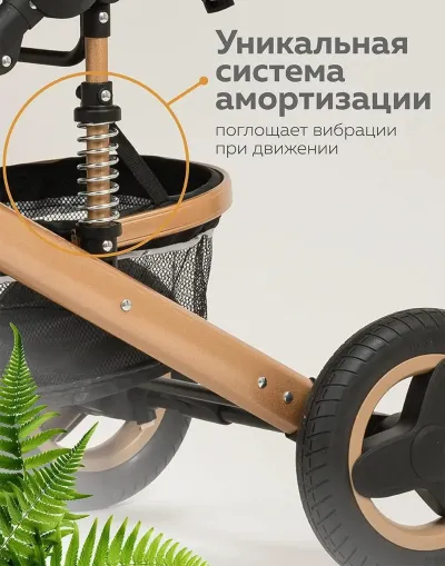 Коляска для новорождённых 2 в 1 прогулочная