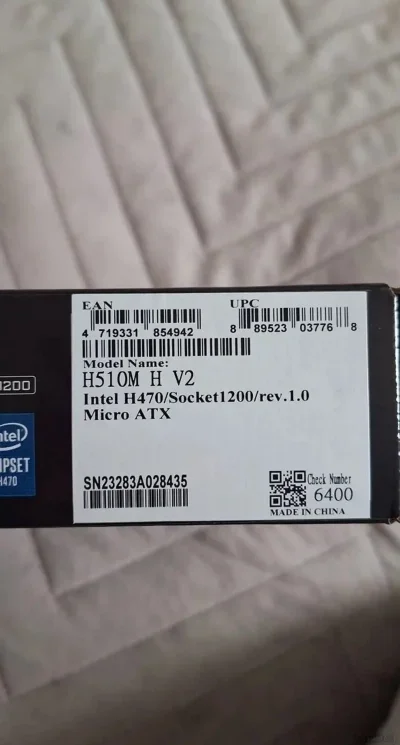 Материнская плата H510M H V