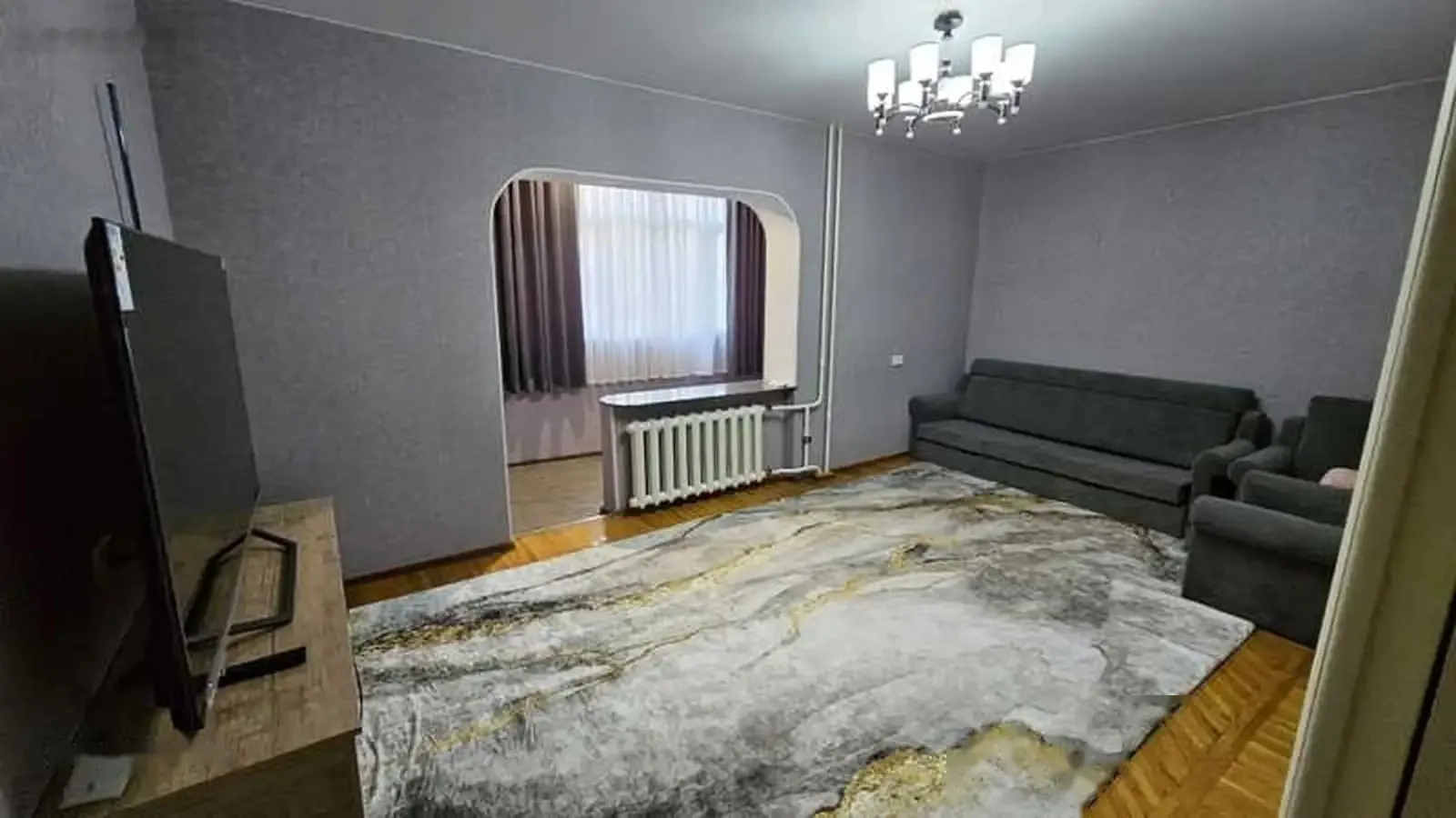 2-комн. квартира, 3 этаж, 62м², Исмоил Сомони