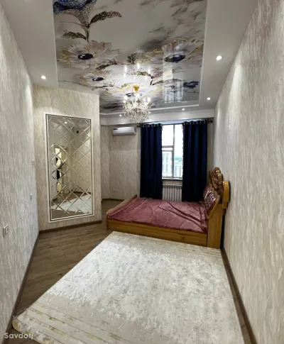 3-комн. квартира, 18 этаж, 105 м², И.Сомони Пайкари дом печать