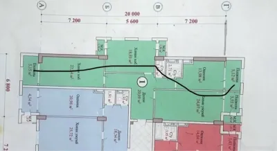 3-комн. квартира, 9 этаж, 122 м², И. Сомони