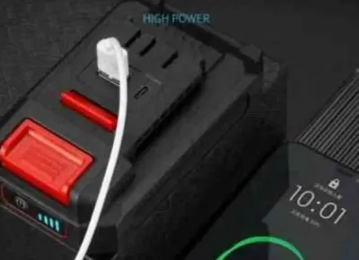 Светодиодный мощный прожектор с аккумулятором W8101A,100w