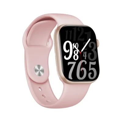 Умные часы  Porodo Magnifico Amoled Smart Watch Pro золотистий