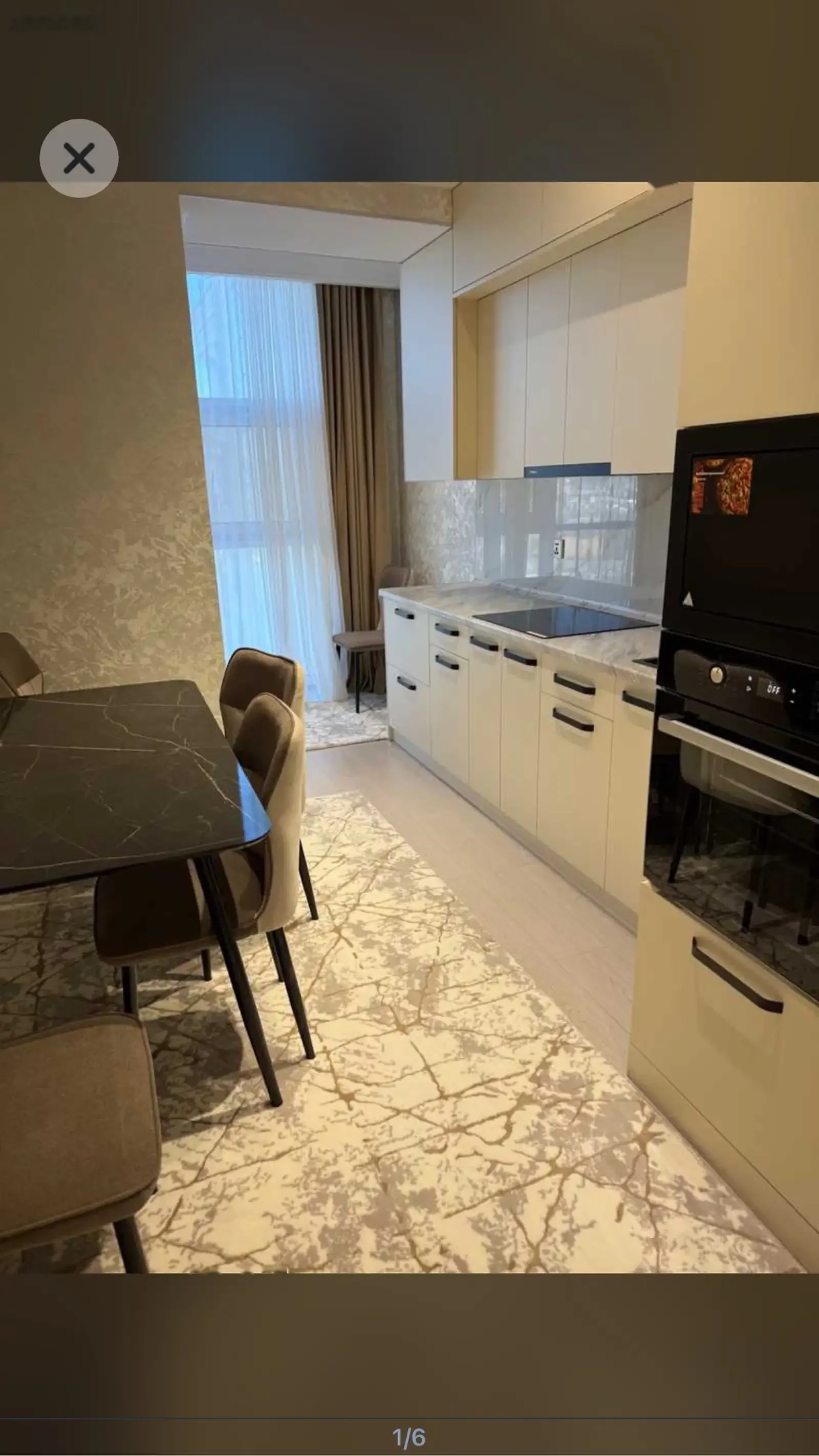 2-комн. квартира, 13 этаж, 80м², Ашан, Овир