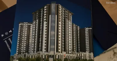 1-комн. квартира, 18 этаж, 57 м², Исмоили Сомони