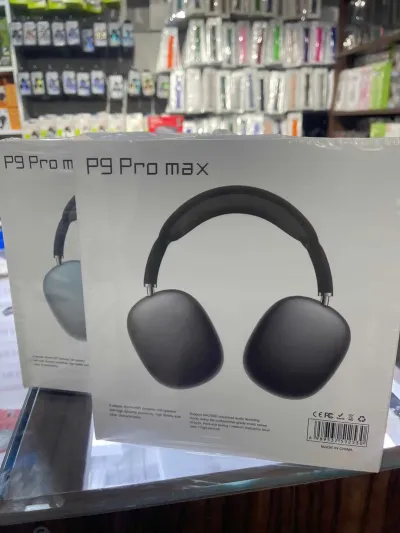 Наушники беспроводные басовые с микрофоном P9 Pro Max Bluetooth