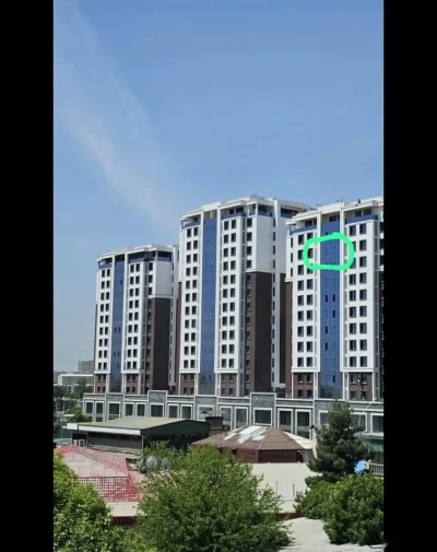 3-комн. квартира, 12 этаж, 88м², Сомони