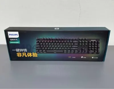 Проводная USB механическая клавиатура Philips G404 RGB