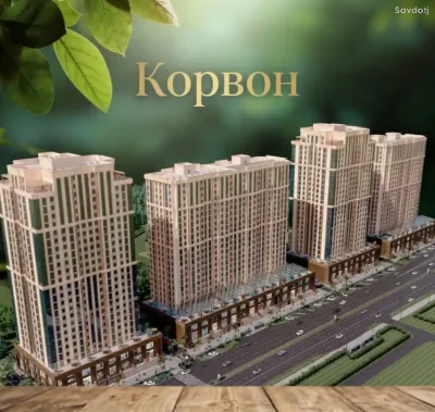 2-комн. квартира, 5 этаж, 89 м², Корвон