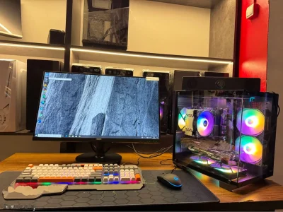 Игровой компьютер core i5 7500/RAM 16GB DDR 4/RX 580 8Gb GDDR 5/NVME512 GB/Wi-fi