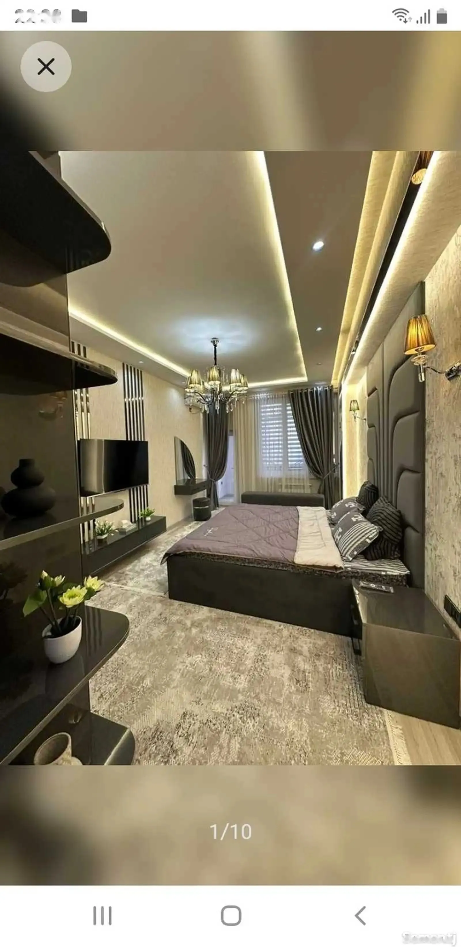 3-комн. квартира, 11 этаж, 110м², голубой экран