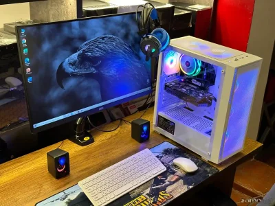 Игровой компьютер core i7 4770/RAM 16GB/NVME M2 256GB/RX 580 8GB/HDD 1TB/Wi-fi