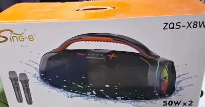 Беспроводная колонка ZQS-X8 с Bluetooth, 100 Вт