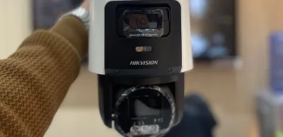 IP PTZ камера Hikvision DS 2SE3C404MWG E 14 2 8mm TandemVu 2 4 МП Панора и зум