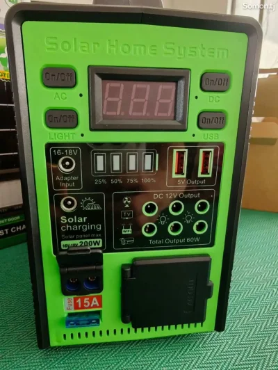Солнечная домашняя система GDLIFE TIMES GD-350M USIC | 350W | 75W панель | 24