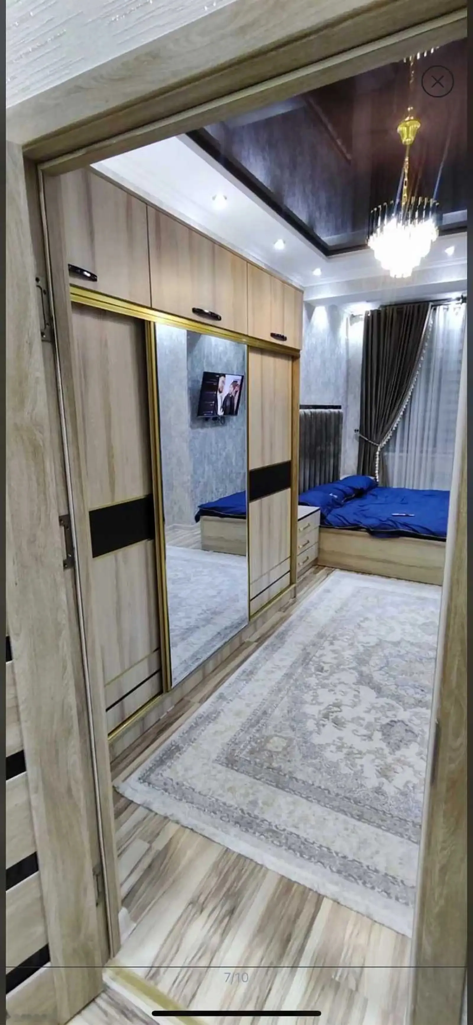 2-комн. квартира, 14 этаж, 80м², бари Чордома