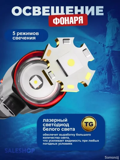 Ручной светодиодный фонарь