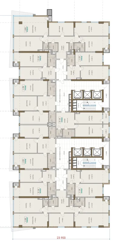 2-комн. квартира, 12 этаж, 98 м², Мост Аэропорт, Ресто Бар Ок