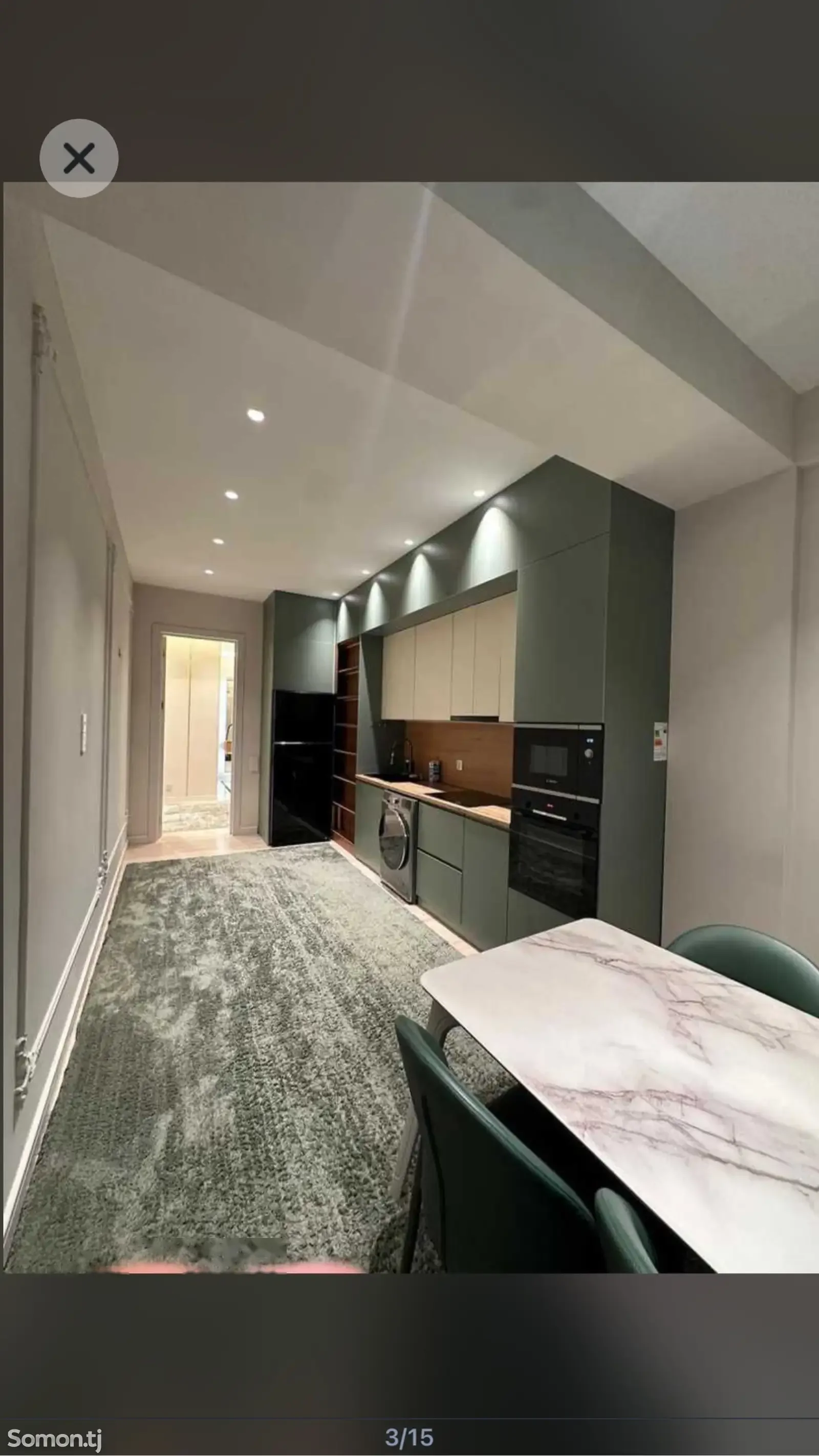 3-комн. квартира, 12 этаж, 112м², Ватан