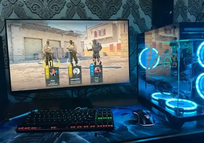 Игровой компьютер Core i5-12400F RAM DDR4 32GB SSD M2 512TB GTX 1660 TI
