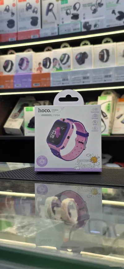 Детские Часы hoco Y105A Звонок GPS — миниатюра 2