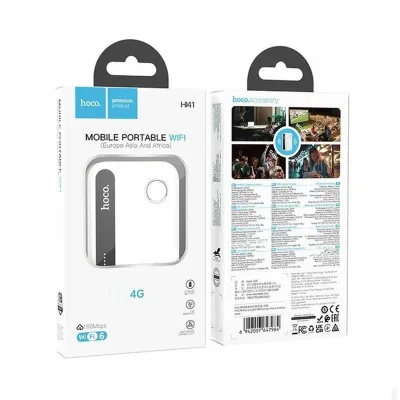 Карманный вайфай Hoco HI41 Wi-Fi LTE 4G — миниатюра 3