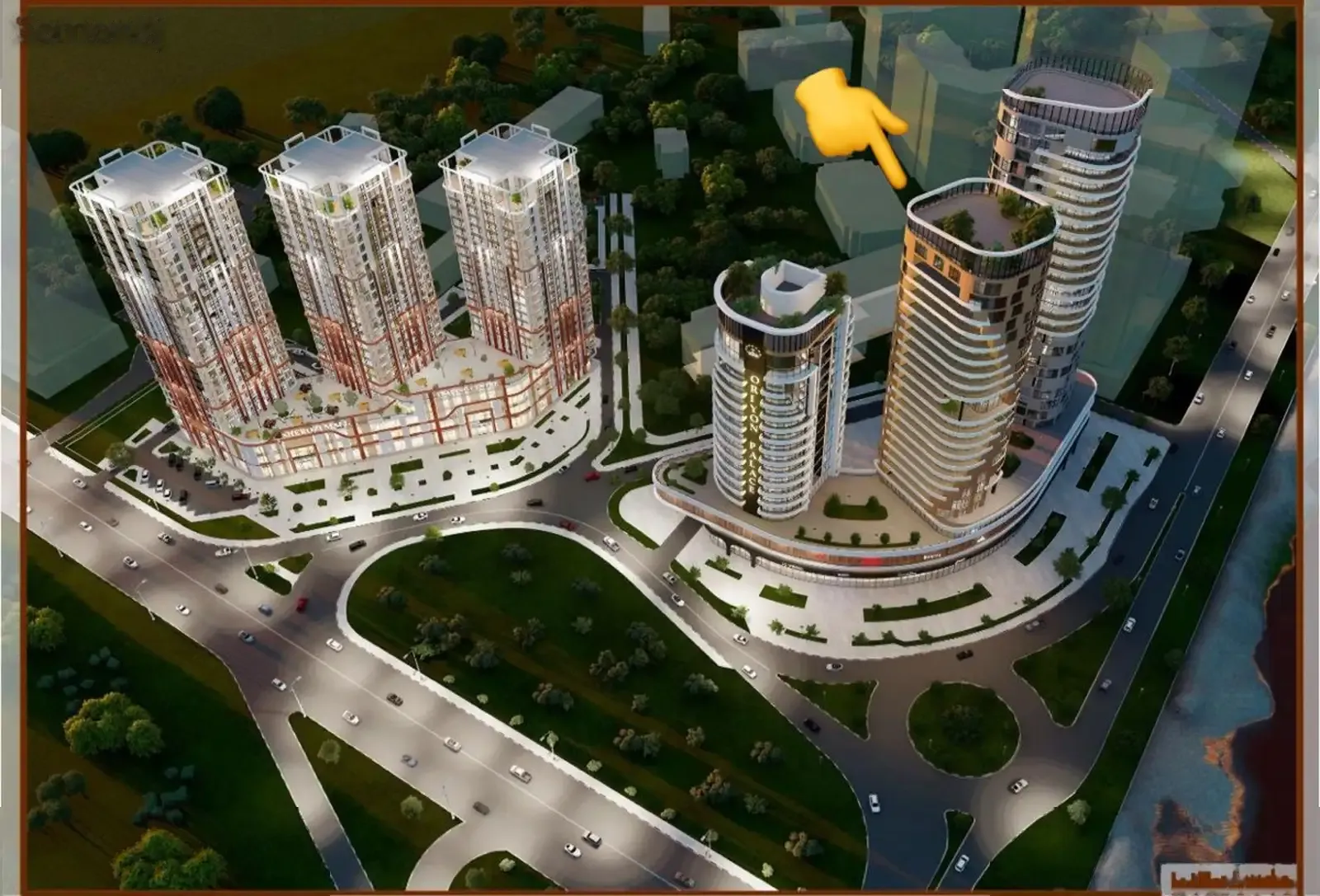 1-комн. квартира, 16 этаж, 77 м², Ресторан Сим-Сим