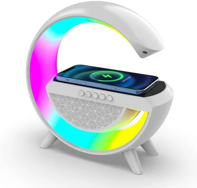 Настольная колонка Led Wireless charger speaker HM-2301