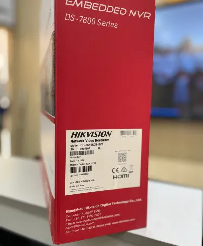 IP видеорегистратор Hikvision DS 7616NXI I2/S AcuSense