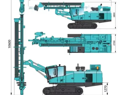 Электрическая буровая установка SUNWARD с низкими эксплуатационным