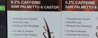 Шампунь Disaar Hair Growth Shampoo с кофеином и экстрактом пальмы сереноа