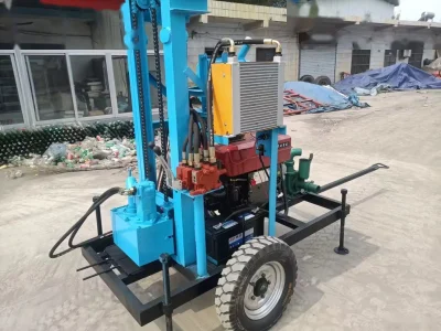 Буровая установка J120 двухколёсная