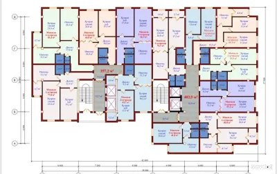 2-комн. квартира, 11 этаж, 49 м², Рудаки