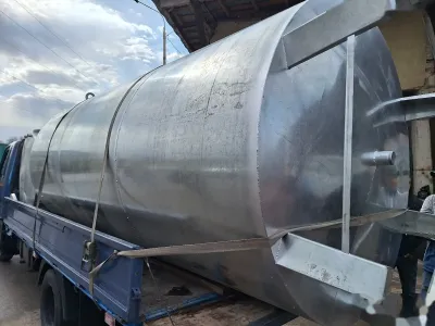 Бочка из оцинкованный стали 12000л