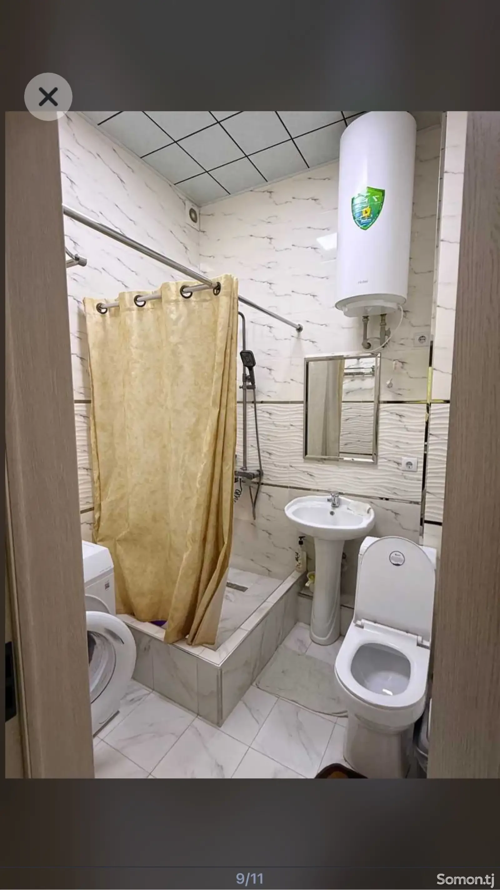 2-комн. квартира, 6 этаж, 52м², Овир гранд отель